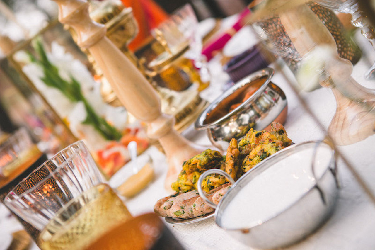 An Indian wedding buffet An Indian wedding buffet